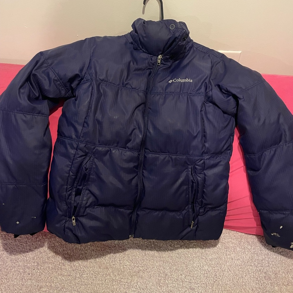 Columbia Kids Dark Blue Puffer Jacket